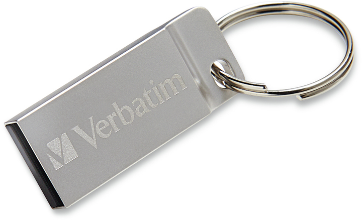 Pendrive Verbatim Metal Executive USB 2.0 64GB Srebrny (23942987505) - obraz 3