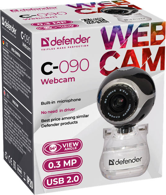 Kamera internetowa Defender C-090 (4714033630900) - obraz 4