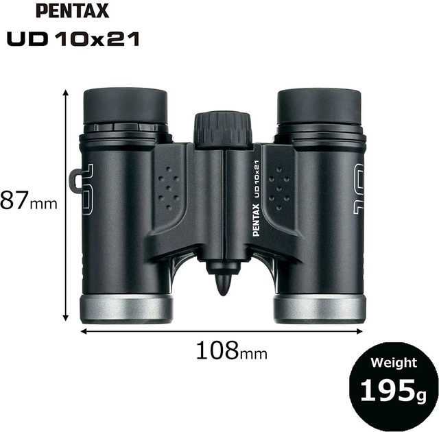 Lornetka Pentax UD 10x21 (61816) (930106) - obraz 3