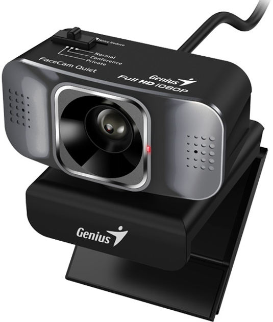 Kamera internetowa Genius FaceCam Quiet Full HD Black (32200005400) - obraz 4