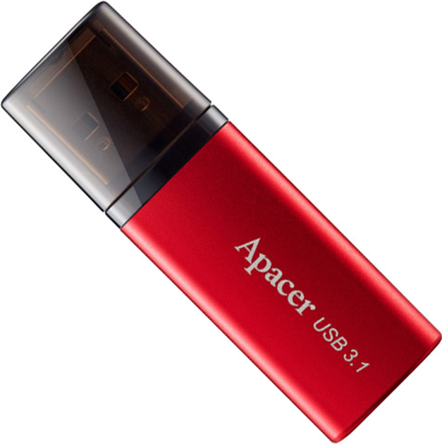 Pendrive Apacer AH25B 128GB USB 3.1 Red (AP128GAH25BR-1) - obraz 1