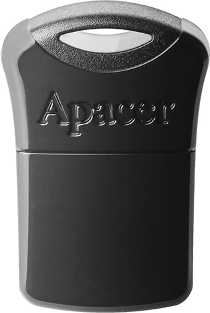 Флеш пам'ять USB Apacer AH116 64GB USB 2.0 Black (AP64GAH116B-1) - зображення 2