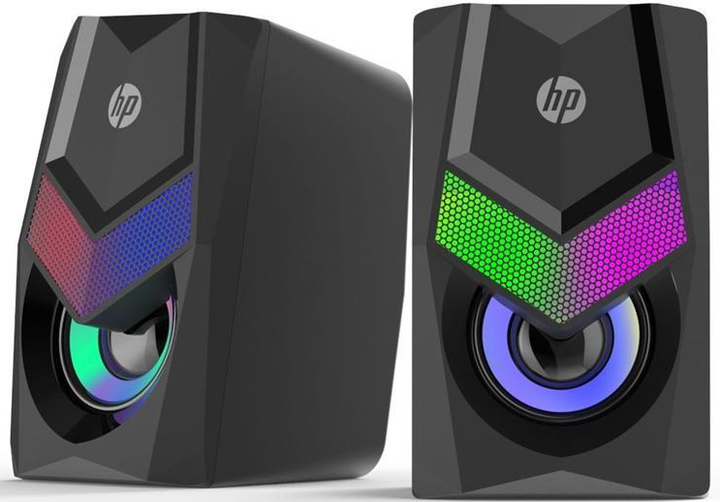 System dźwiękowy HP DHE-6000 LED RGB Czarny - obraz 2