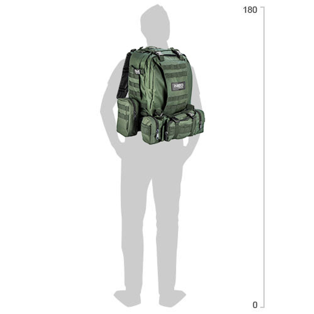 Plecak taktyczny NEO Tools Survival 40 l (5907558455328) - obraz 15