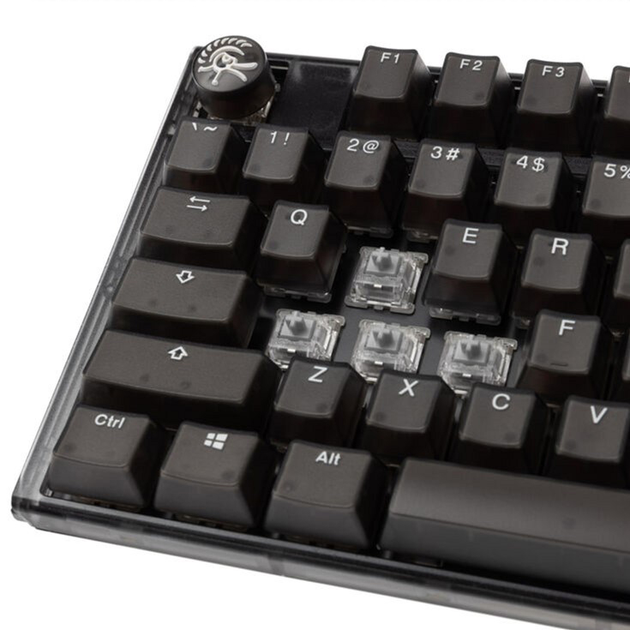 Клавіатура дротова Ducky One 3 Cherry MX Speed Silver USB Aura Black (100043024) - зображення 4