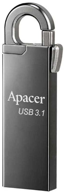 Флеш пам'ять USB Apacer AH15A 32GB USB 3.1 Ashy (AP32GAH15AA-1) - зображення 2