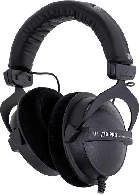 Słuchawki Beyerdynamic DT 770 PRO 80 OHM Black Limited Edition (MISBYESLU0013) - obraz 2