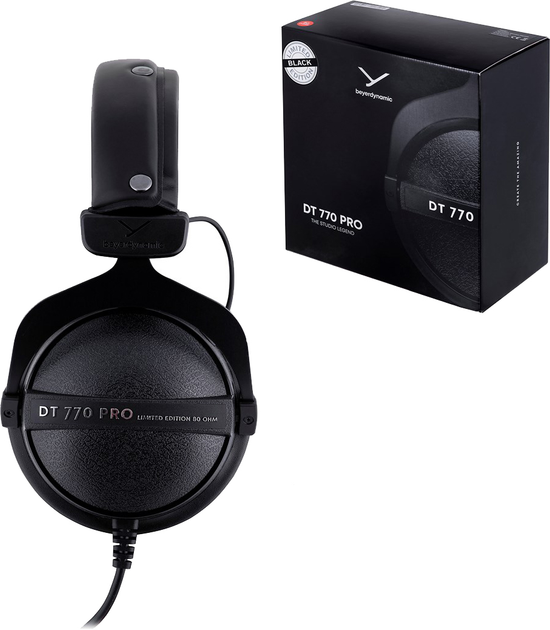 Навушники Beyerdynamic DT 770 PRO 80 OHM Black Limited