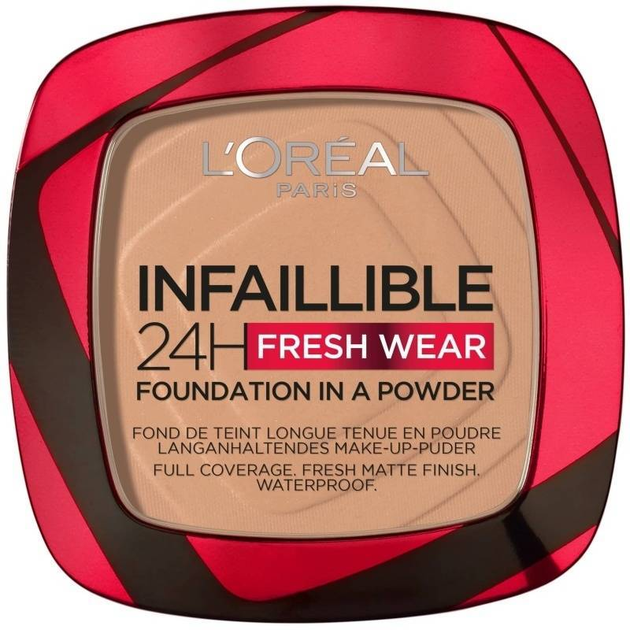 Puder-baza do twarzy L'Oreal Paris Infaillible 24h Fresh Wear Powder Foundation 220 Sand 9 g (3600523951895) - obraz 1