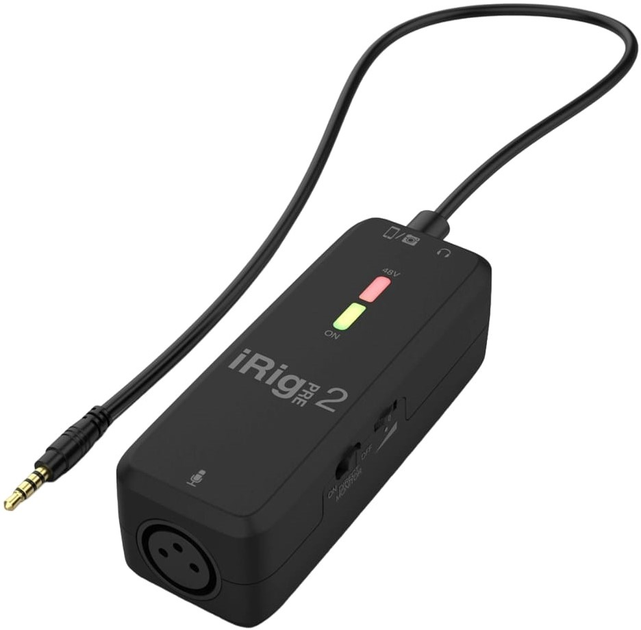 Аудіоінтерфейс IK Multimedia iRig PRE 2 (8025813863033) - зображення 1