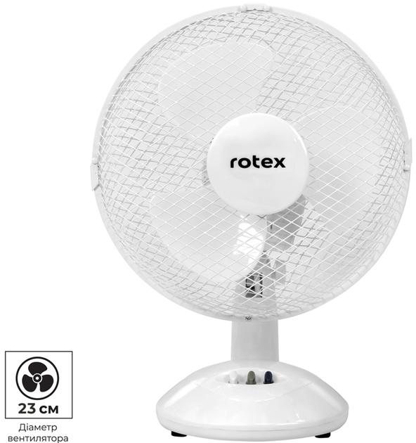 Акція на Вентилятор ROTEX RAT01-E 2шт від Rozetka