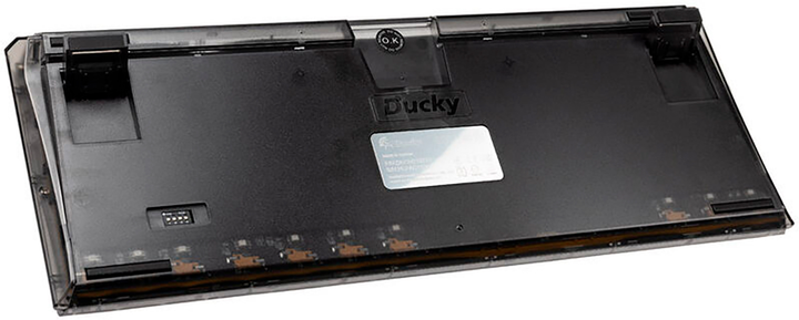 Klawiatura przewodowa Ducky One 3 TKL RGB LED MX Blue USB Aura Black (100043029) - obraz 7