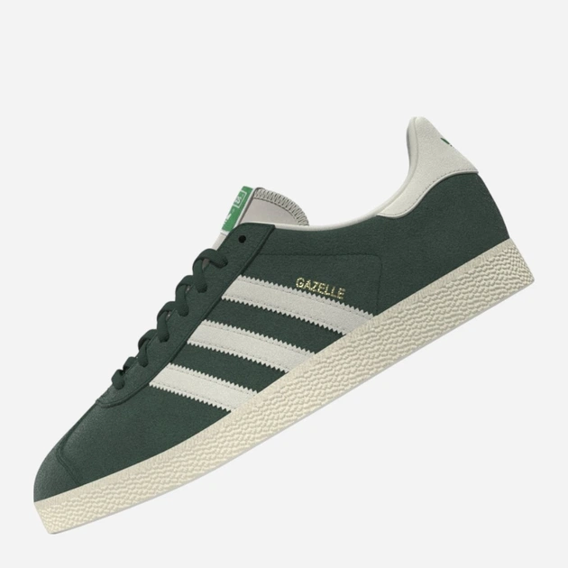 Sneakersy męskie zamszowe do kostki adidas Originals Gazelle GY7338 43 (UK 10) Zielone (4066748511808) - obraz 11