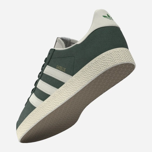 Sneakersy męskie zamszowe do kostki adidas Originals Gazelle GY7338 43 (UK 10) Zielone (4066748511808) - obraz 13