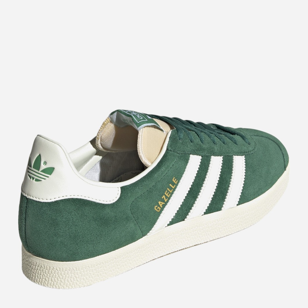 Чоловічі кеди низькі adidas Originals Gazelle GY7338 43.5 (UK 9) Зелені (4066748511822) - зображення 4