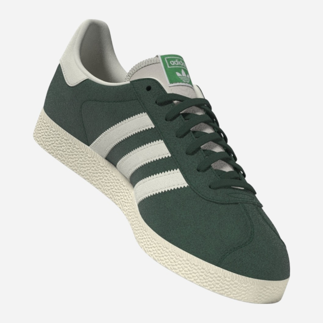 Чоловічі кеди низькі adidas Originals Gazelle GY7338 43.5 (UK 9) Зелені (4066748511822) - зображення 8