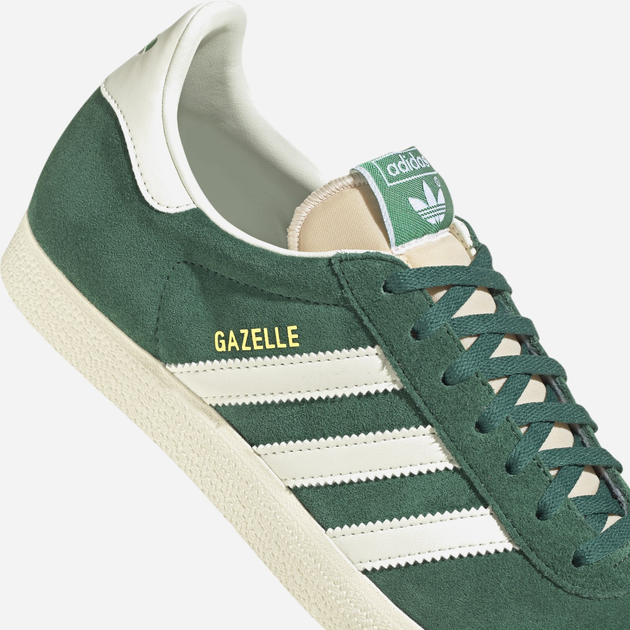 Чоловічі кеди низькі adidas Originals Gazelle GY7338 43 (UK 10) Зелені (4066748511808) - зображення 17