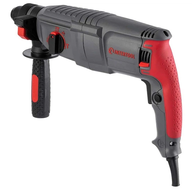 Перфоратор прямой электрический сетевой Intertool dt-0180 850 вт 3 режима бесшумный компактный профессиональный электроперфоратор бытовой для дома работы - изображение 10
