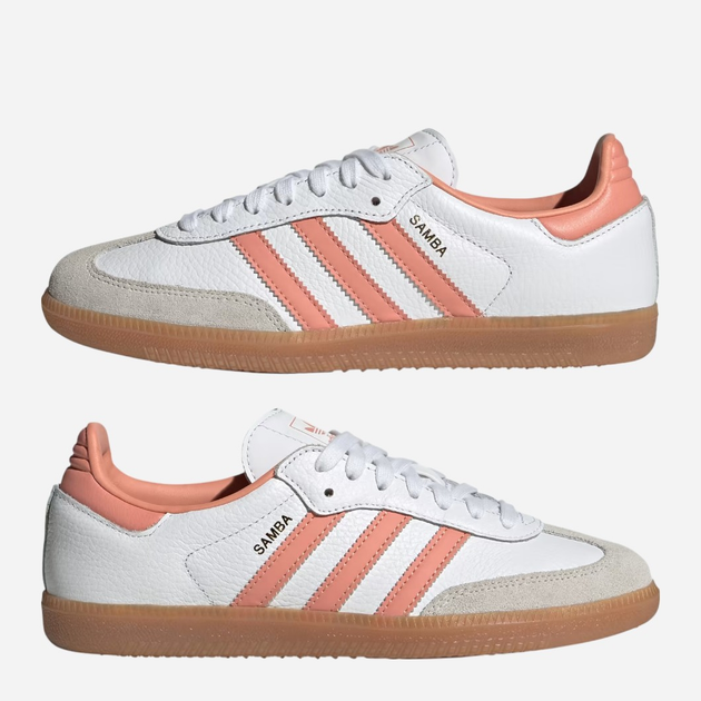 Жіночі кеди низькі adidas Originals Samba OG IG5932 40 (6.5UK) Білі (4066762359356) - зображення 5
