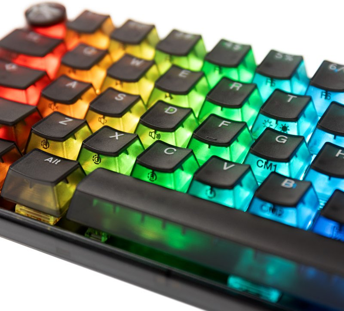 Клавіатура дротова Ducky One 3 Mini Aura Gateron Baby Kangaroo USB Black (100043055) - зображення 6