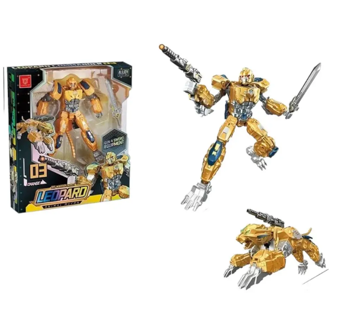 Робот Трансформер LJ 1624 Transformers Зверобот Леопард - изображение 6