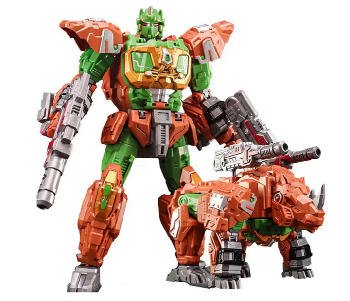 ホビーラジコン (N240)Hirobo Volks Laser Create Series Робот Трансформер LJ1622 Transformers Зверобот Ринокс (носорог
