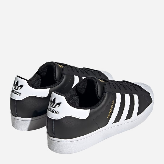 Чоловічі кеди низькі adidas Originals Superstar ID4636 (11UK) 46 Чорні (4066756400835) - зображення 4