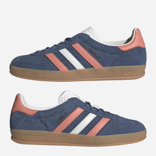 Sneakersy męskie zamszowe adidas Originals Gazelle Indoor W IG1640 (7UK) 40.5 Granatowe (4066765024060) - obraz 5