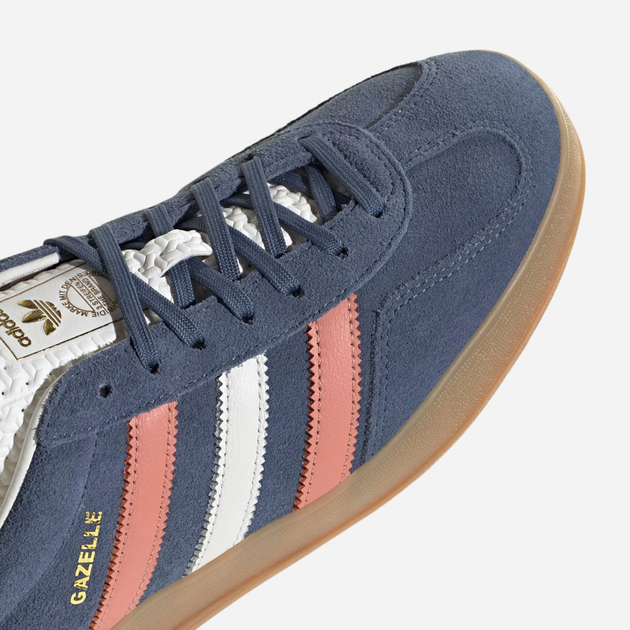 Sneakersy męskie zamszowe adidas Originals Gazelle Indoor W IG1640 (7UK) 40.5 Granatowe (4066765024060) - obraz 6