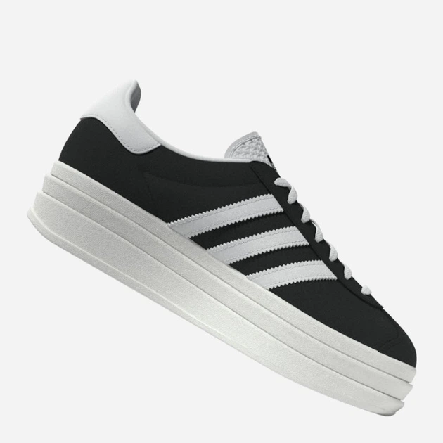 Жіночі кеди низькі adidas Originals Gazelle Bold HQ6912 (7.5UK) 41.5 Чорні (4066748973736) - зображення 13