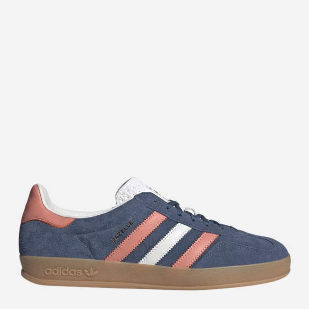 Акція на Чоловічі кеди низькі adidas Originals Gazelle Indoor W IG1640 (7UK) 40.5 Сині від Rozetka