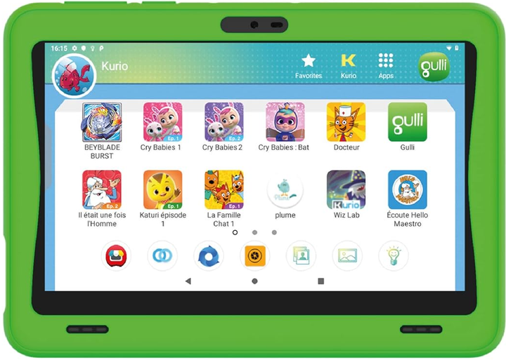 Планшет 7" Gulli Kurio Ultra 1 1/16Gb 4 ядра Зеленый - Фото 1 Планшет 7" Gulli Kurio Ultra 1 1/16Gb 4 ядра Зеленый - изображение 1