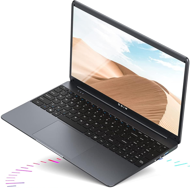Ноутбук 15.6" SGIN X15 Intel Celeron N4500 RAM 12GB SSD 512GB Windows 11 - изображение 4