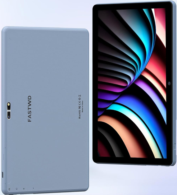 Планшет 10.1" FASTWD Z10 8+11/128Gb 8 ядер Android 13 8000 mAh Голубой - изображение 2