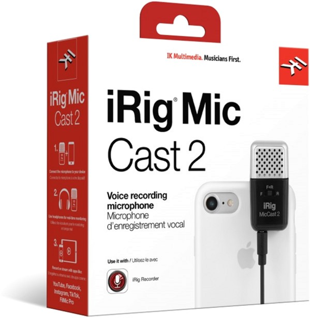 Mikrofon IK Multimedia iRig Mic Cast 2 (8025813796034) - obraz 4