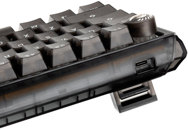 Клавіатура дротова Ducky One 3 Mini RGB LED MX Speed Silver USB Aura Black (100043052) - зображення 5