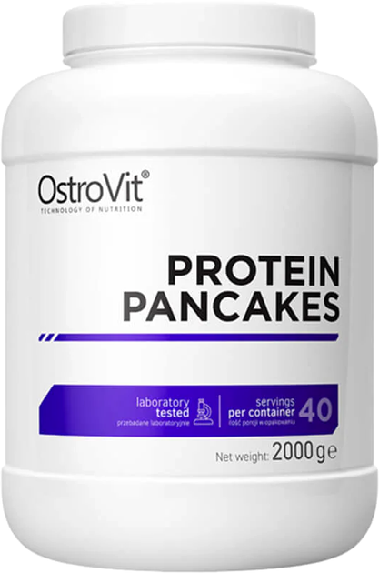 Млинці Ostrovit Protein Pancakes Vanilla 2000 г (5903246222487) - зображення 1