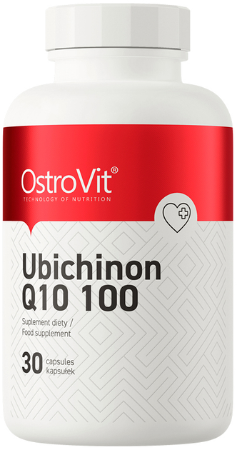 Дієтична добавка OstroVit Ubichinon Q10 100 30 капсул (5902232613735) - зображення 1