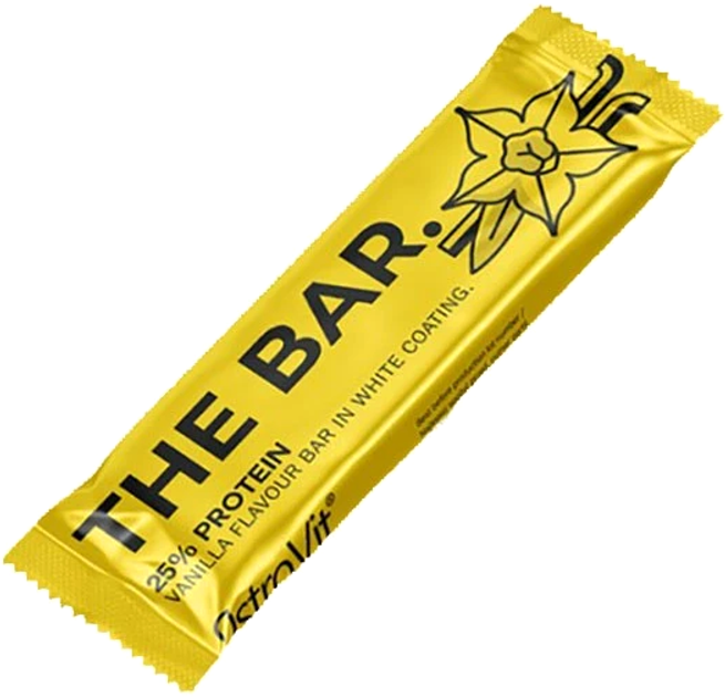 Zestaw batoników OstroVit The Bar. 25% Protein Vanilla in White Coating 60 g x 21 szt (5903246222395) - obraz 2