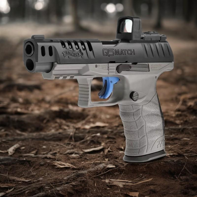 Пневматический пистолет Umarex Walther Q5 Match Combo 5" SET Blowback - изображение 2