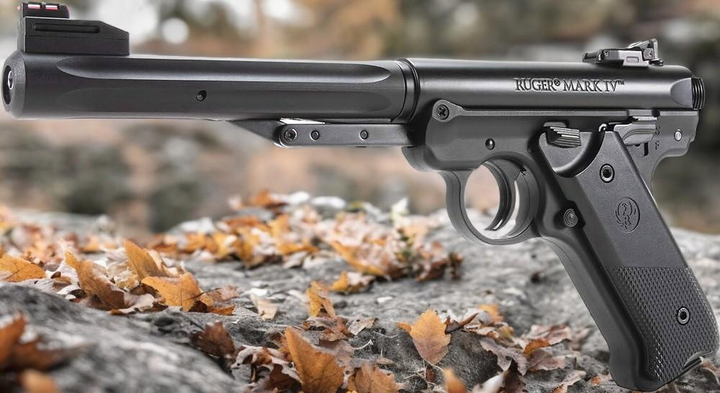 Пневматичний пістолет Umarex Ruger Mark IV BLK кал.4,5 мм - зображення 1