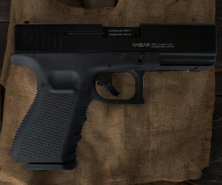 Стартовий сигнальний пістолет Ansar Glock + додатковий магазин - зображення 1