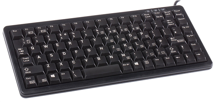 Клавіатура дротова Cherry G84-4100 USB PS/2 Black (G84-4100LCMGB-2) - зображення 2