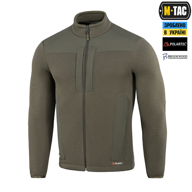 Кофта M-Tac Senator Fleece Polartec Dark Olive XS - изображение 1