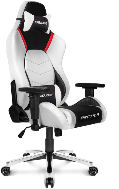 Akracing Masters PREMIUM Black White