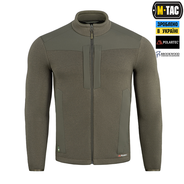 Кофта M-Tac Senator Fleece Polartec Dark Olive M - изображение 2