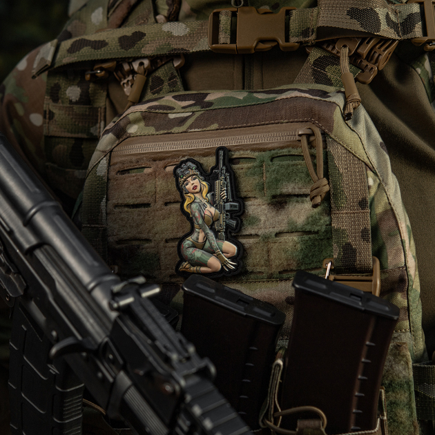 Нашивка M-Tac Tactical girl №5 PVC Якудза - зображення 2