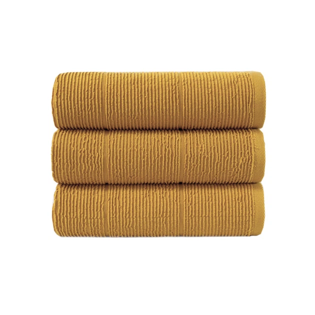 Полотенце Lotus Home - Sophia mustard горчичный 90*150 - изображение 6