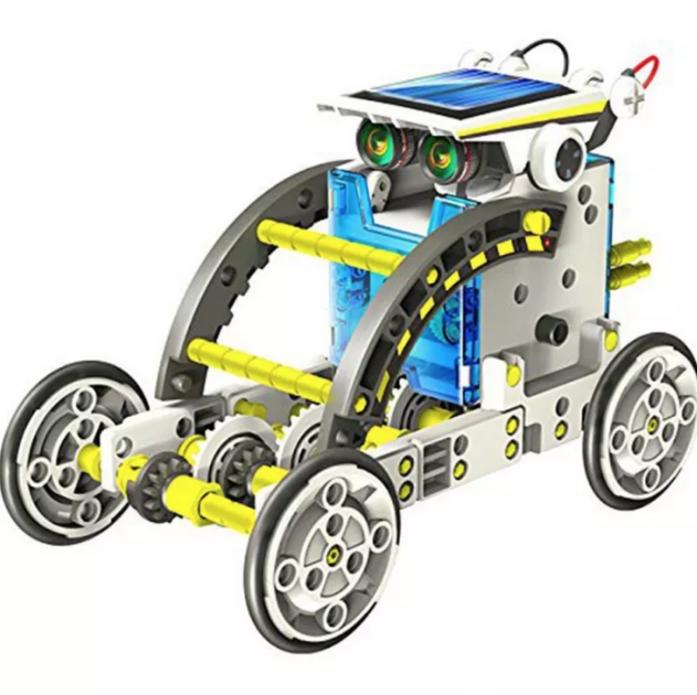 Конструктор робот на солнечных батареях Solar Robot 13 в 1 детский 2115 (079) - Фото 4 Конструктор робот на солнечных батареях Solar Robot 13 в 1 детский 2115 (079) - изображение 4