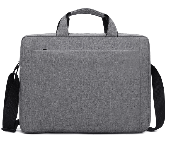 Сумка для ноутбука до 15.6" на ремне Серая (S690) - Фото 1 Сумка для ноутбука до 15.6" на ремне Серая (S690) - изображение 1